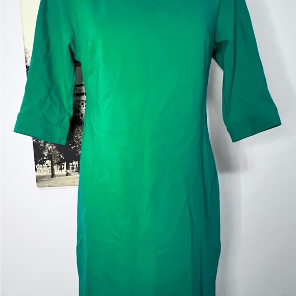 Talbots Teal Long Sleeve Top with Gold Button - Picture 9 of 9